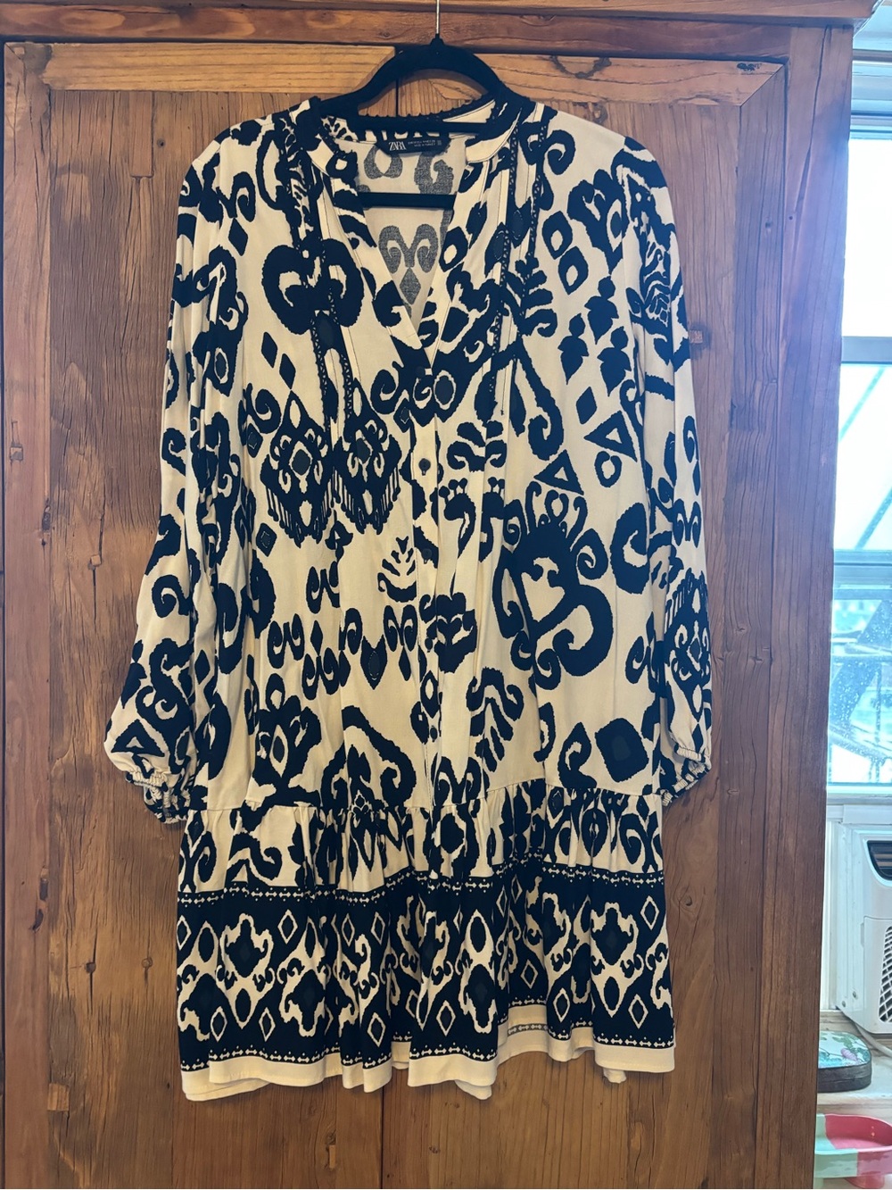 NWOT Zara Black & White Printed Women's Dress